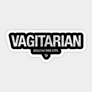 VAGITARIAN Sticker